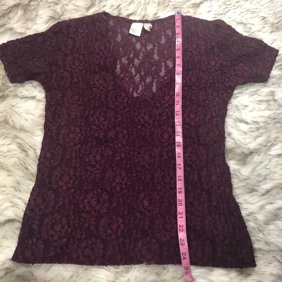 Vintage Gold Tag Label Victorias Secret Top - Picture 6 of 9